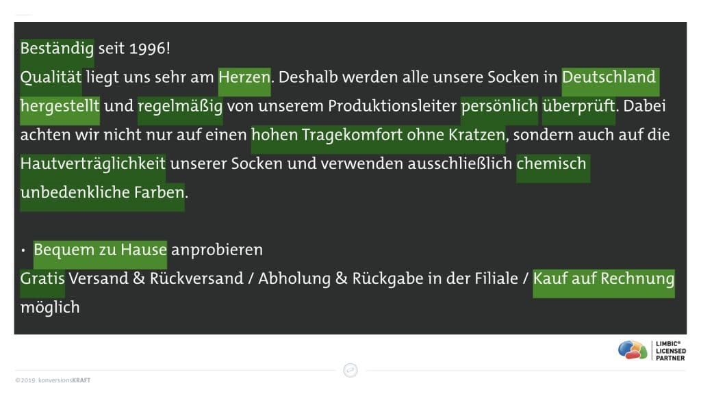 Beispieltext für den Balance-Typen