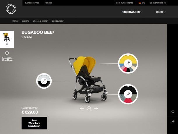 bugaboo konfigurator