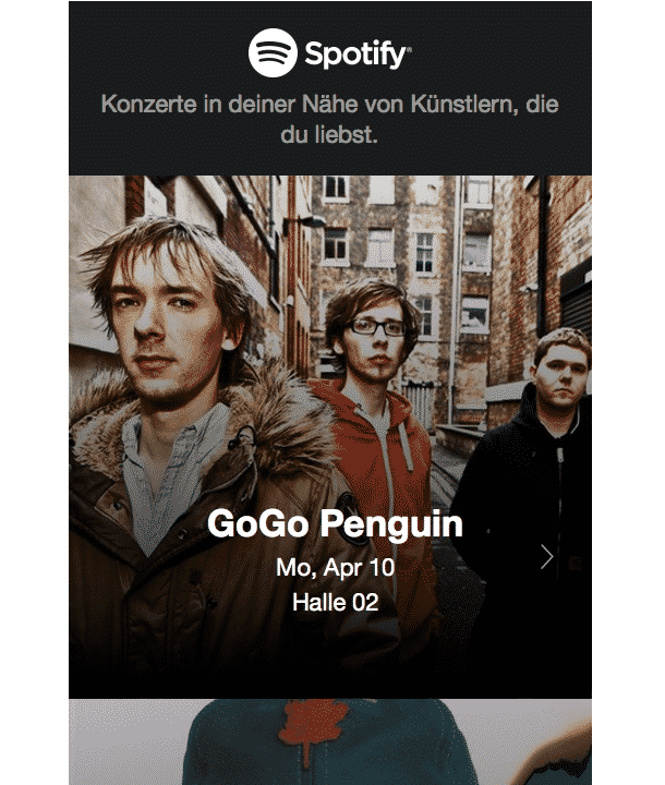 Spotify Newsletter