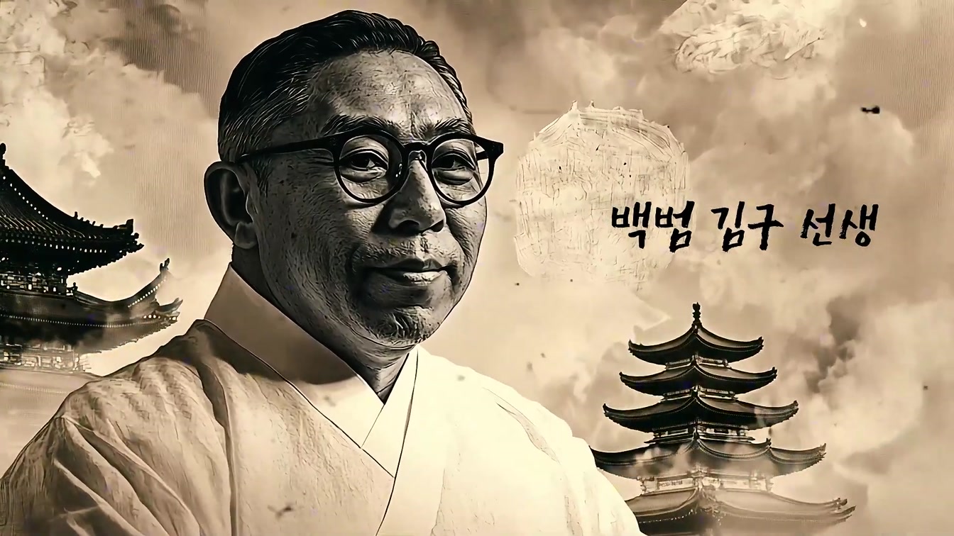 [3.1절 기념] 독립의 불꽃, 우리의 삶 속에서 빛나다 | Made by Coda #ai다큐멘터리 #삼일절 #독립운동 #유관순열사 #백범김구 #안중근의사 #한강의기적 3번째 장면