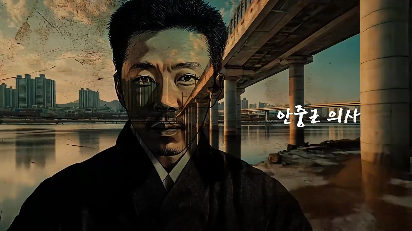 [3.1절 기념] 독립의 불꽃, 우리의 삶 속에서 빛나다 | Made by Coda #ai다큐멘터리 #삼일절 #독립운동 #유관순열사 #백범김구 #안중근의사 #한강의기적 7번째 장면