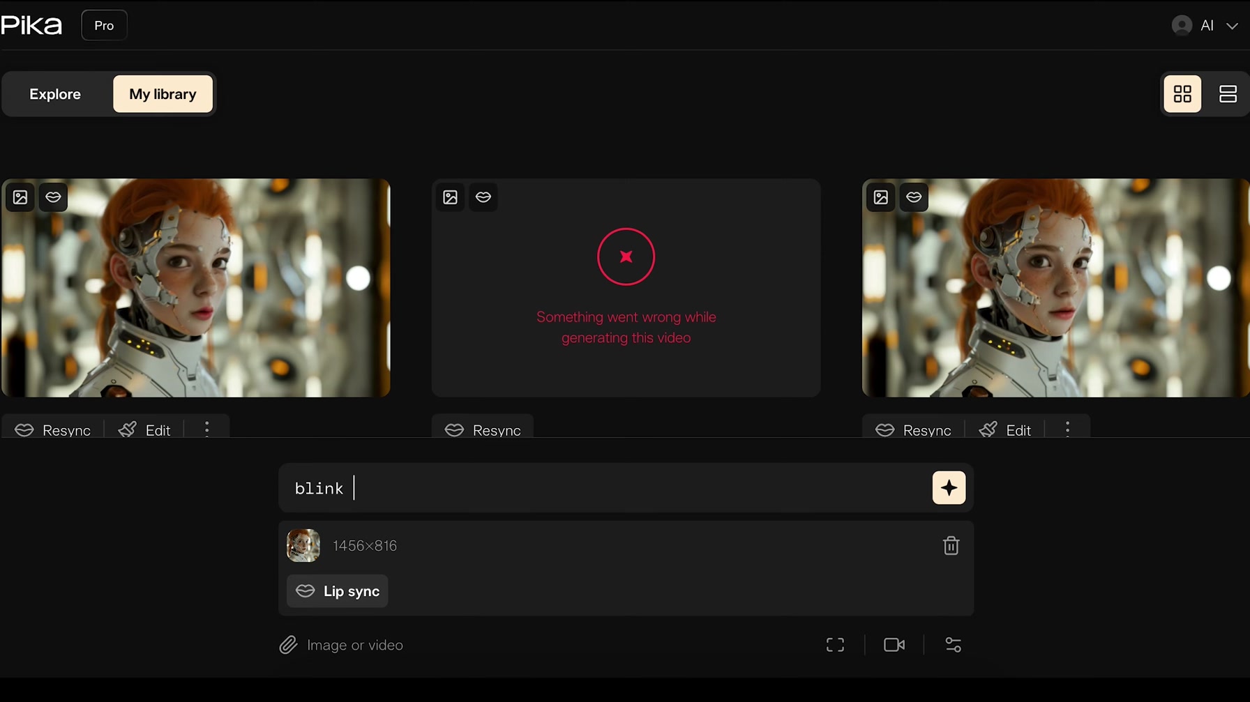 【口パク動画を作れる】PikaLabs『リップシンク機能』の使い方。画像が喋る動画を、AIで簡単に作る。 10번째 장면