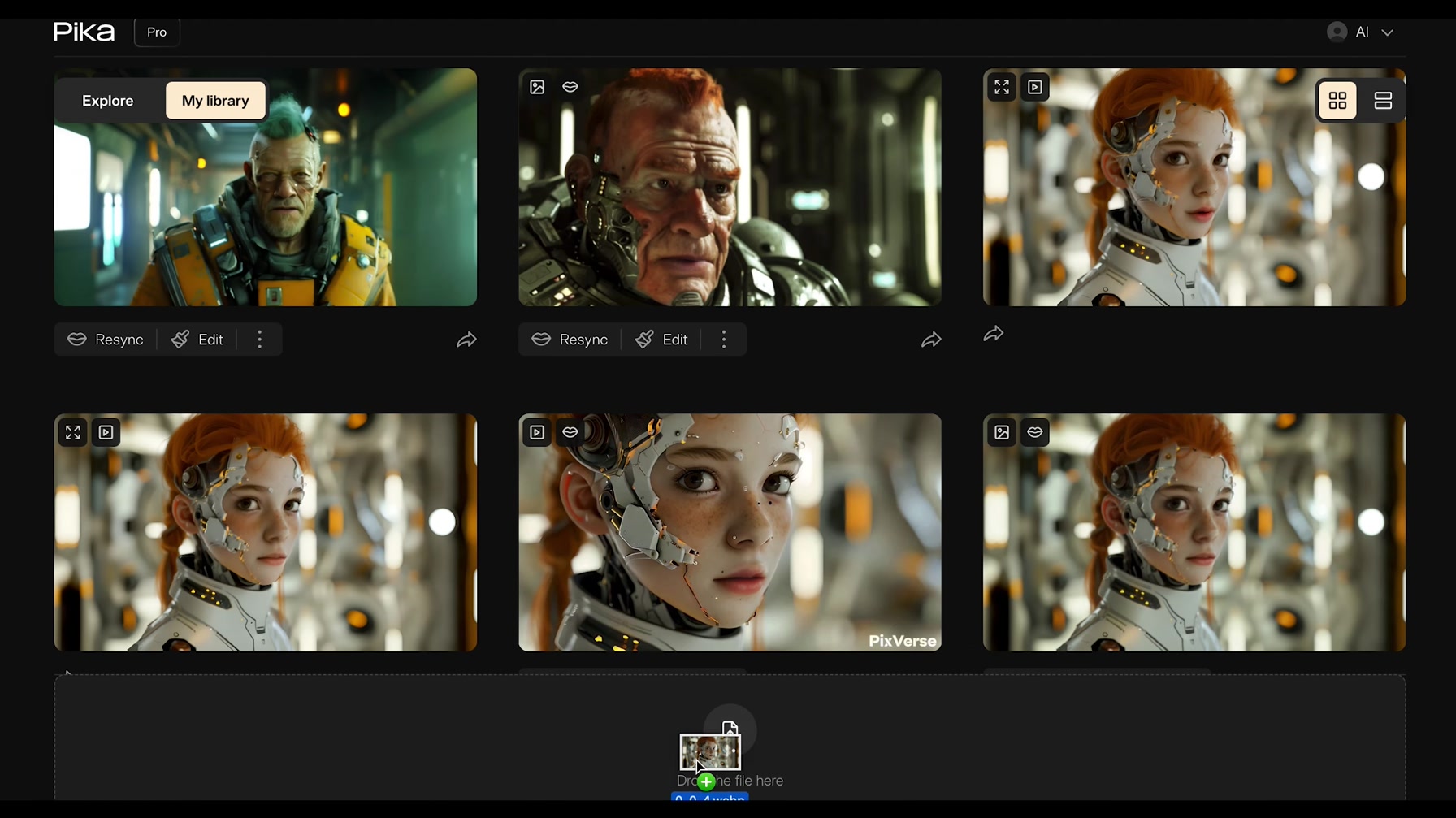 【口パク動画を作れる】PikaLabs『リップシンク機能』の使い方。画像が喋る動画を、AIで簡単に作る。 3번째 장면