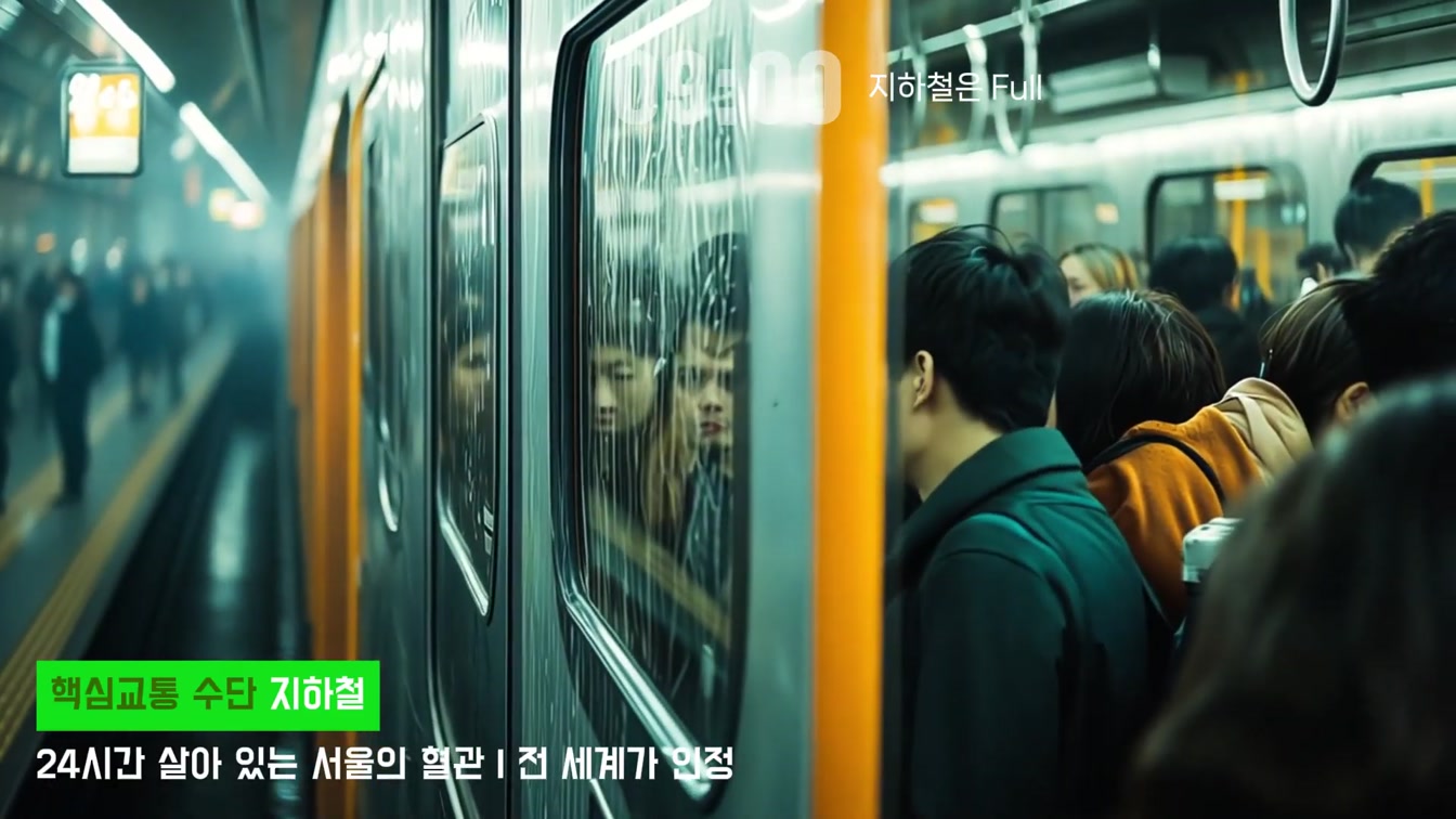 잠들지 않는 서울 24시, 29초에 담다 | Made by Coda #ai교육 #제주캠프 #aimusicvideo #29초에담다 4번째 장면