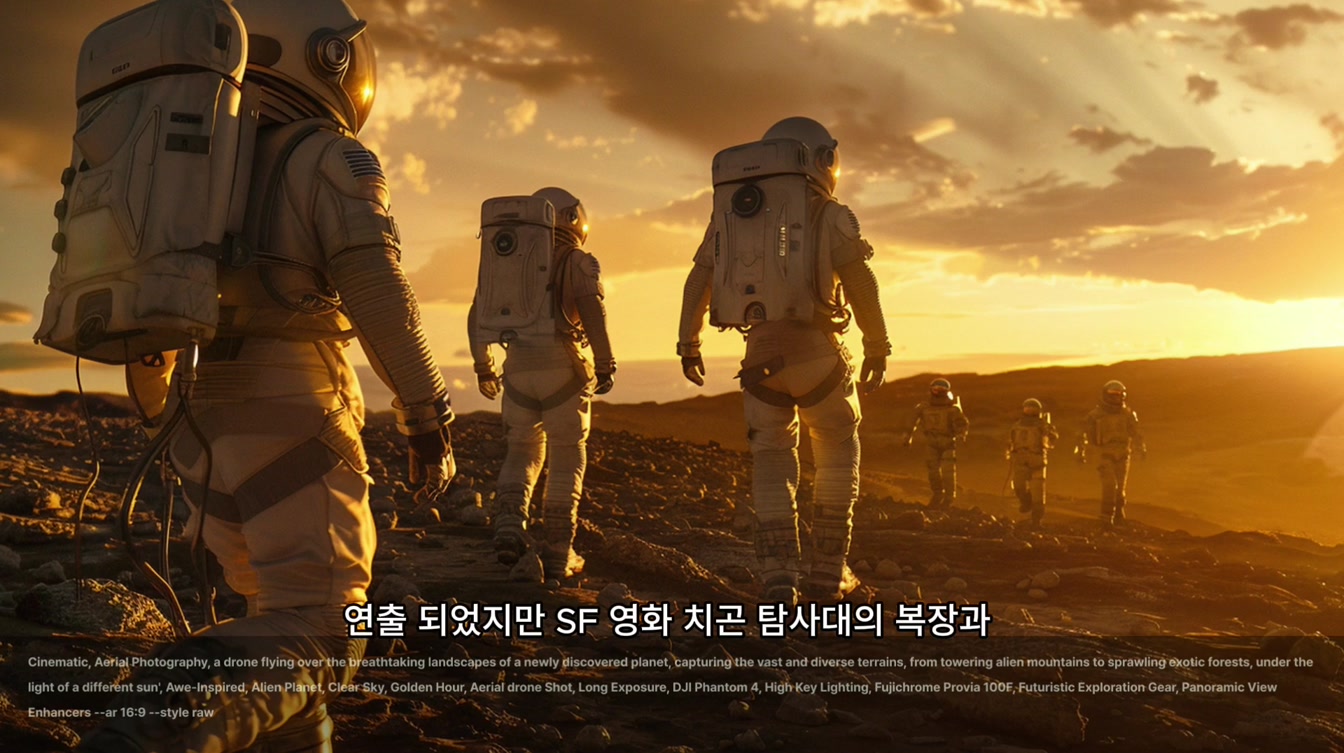 AI로 누구나 쉽게 할리우드 영화 같은 스틸컷 만드는 법 6번째 장면