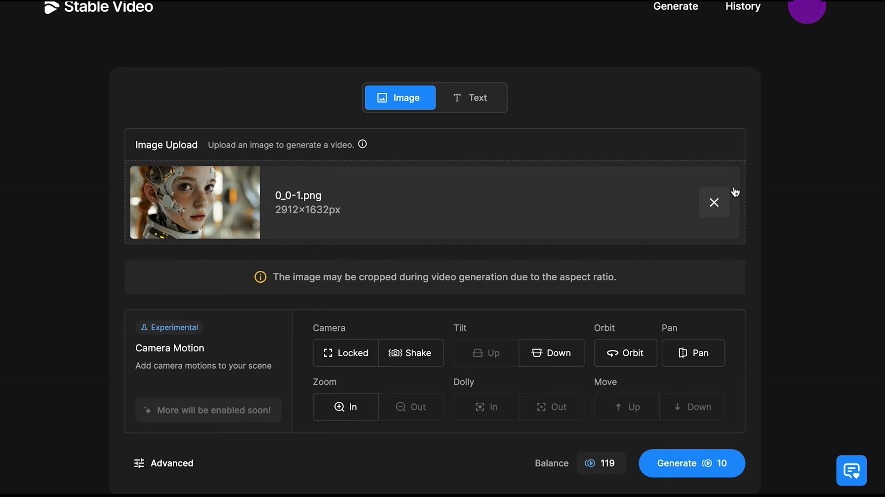 【Stable Video Diffusion1.1の使い方】ComfyUIの導入無しでも簡単に使える『WEB版』が登場。 10번째 장면