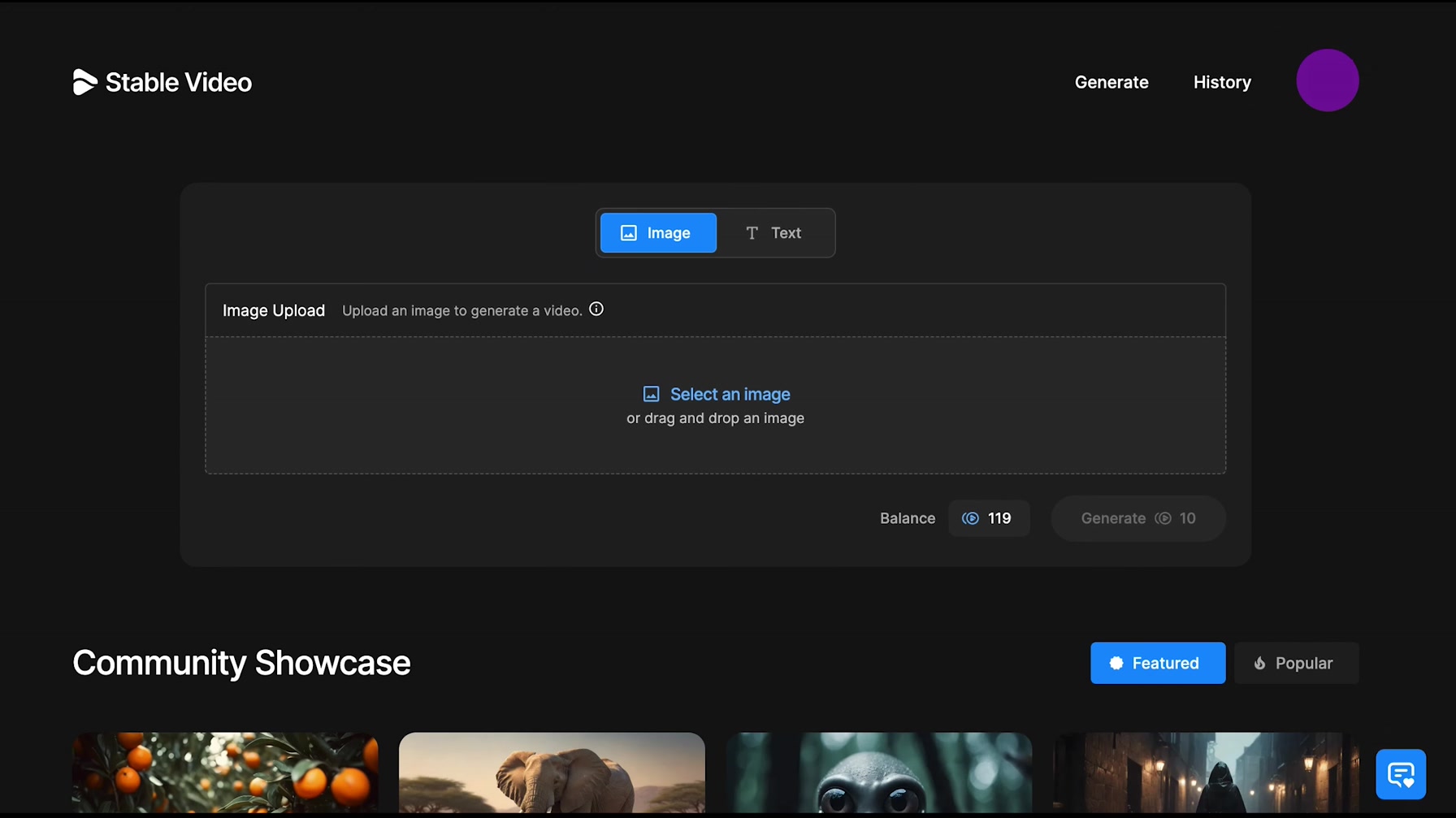 【Stable Video Diffusion1.1の使い方】ComfyUIの導入無しでも簡単に使える『WEB版』が登場。 9번째 장면