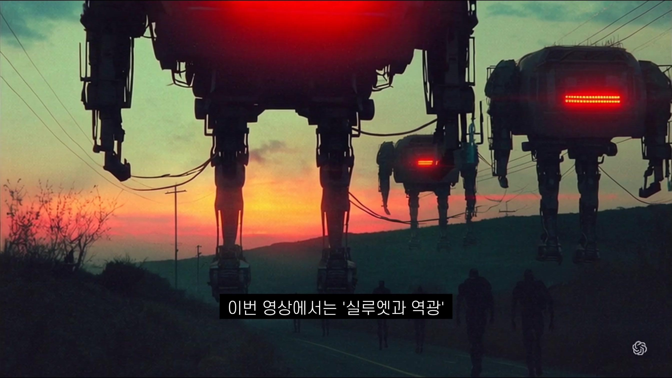 미드저니 프롬프트 표현 기법, '실루엣과 역광' 으로 전문가 수준의 이미지 만들기, 스마트 프롬프트 메이커 포토리 소개 전자책 제공 1번째 장면