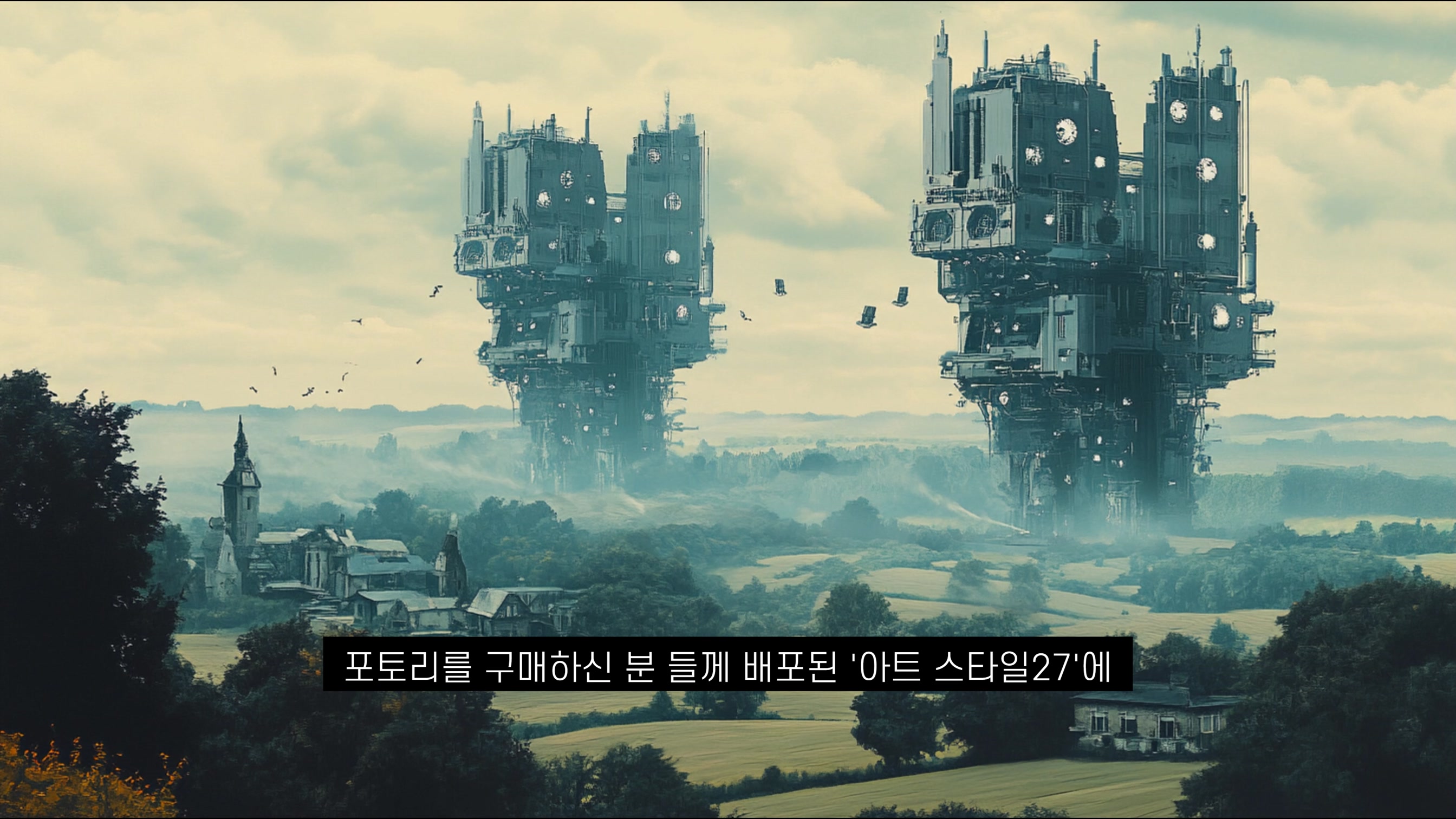 미드저니 프롬프트 표현 기법, '실루엣과 역광' 으로 전문가 수준의 이미지 만들기, 스마트 프롬프트 메이커 포토리 소개 전자책 제공 2번째 장면