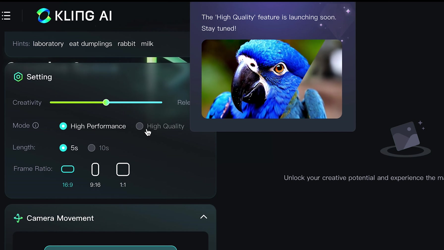 “Sora級”と話題の動画生成AI『kling ai』が遂に一般リリース！使い方や、画像を自然に動かす精度を検証 8번째 장면