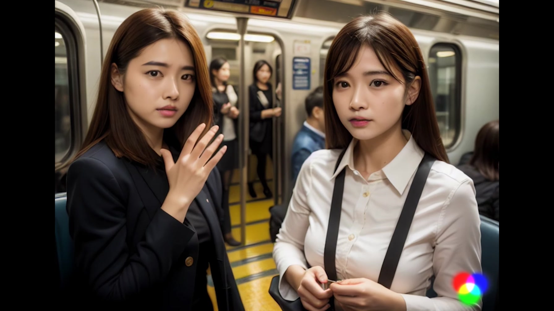 動画生成AI『Gen-2』の使い方。AI美女を自然に動かす動画や、映画・アニメも生成可能です！ 5번째 장면