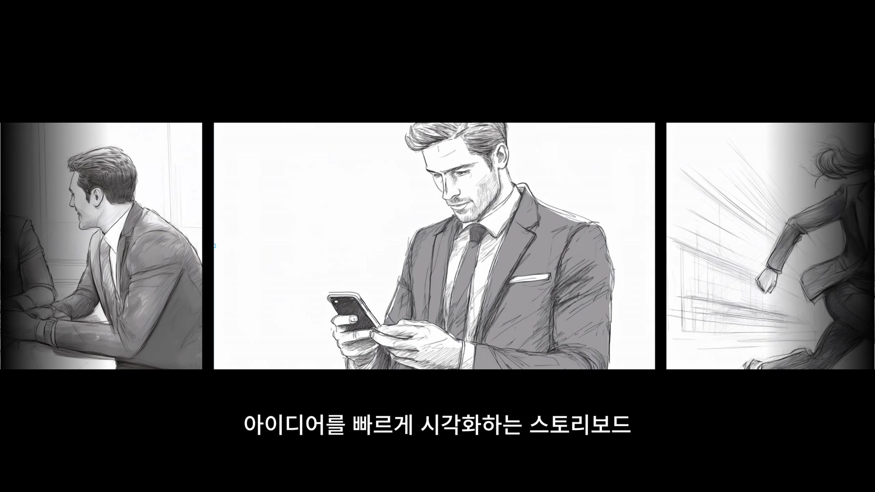 더 강력해진 포토샵 AI 신기능으로 스토리보드, 제품 합성, 타이포그래피 3가지 한 번에 끝내기 1번째 장면