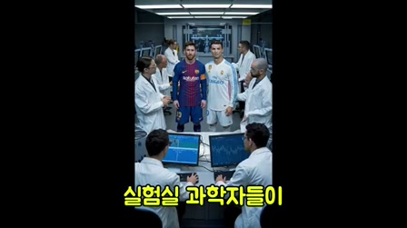 해외에서 난리난 메시 호날두 AI 쇼츠 따라 만들기 (무료로 가능) 8번째 장면