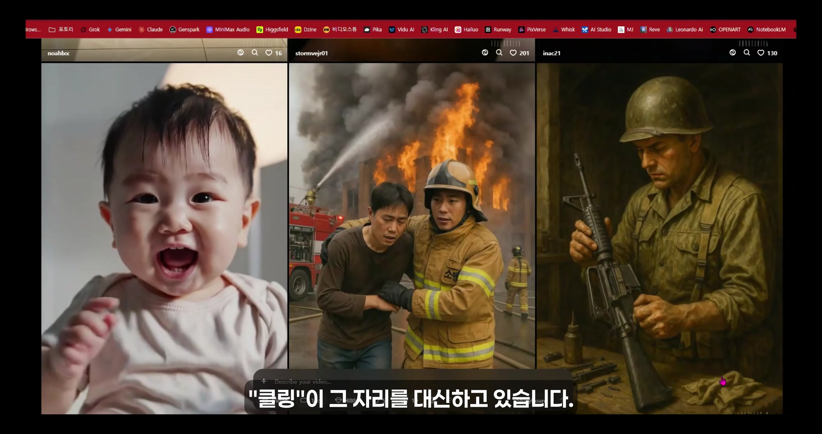 [AI 영상 제작] AI 4대장과 함께 하는 종합 