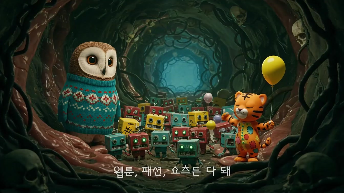 A 100% AI Image Generated Music Video Using Google Whisk AI #AIMusicVideo #WhiskAI #AIMusic #Google 5번째 장면
