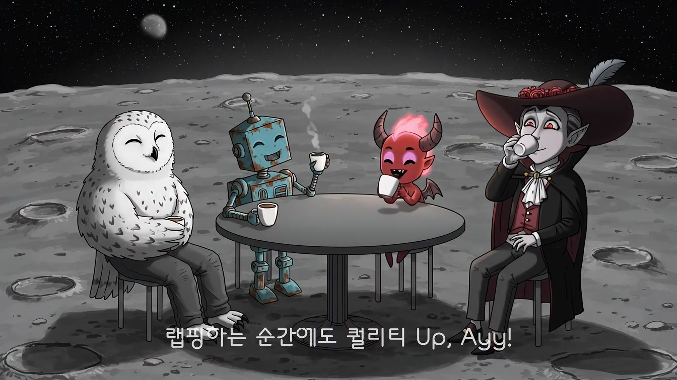 A 100% AI Image Generated Music Video Using Google Whisk AI #AIMusicVideo #WhiskAI #AIMusic #Google 7번째 장면