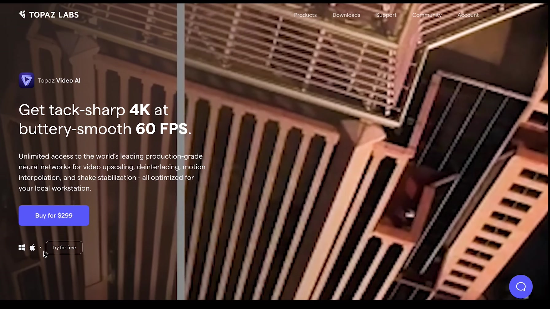 画質の荒い動画を綺麗にしてくれる動画AIツール『Topaz Video AI』 3번째 장면