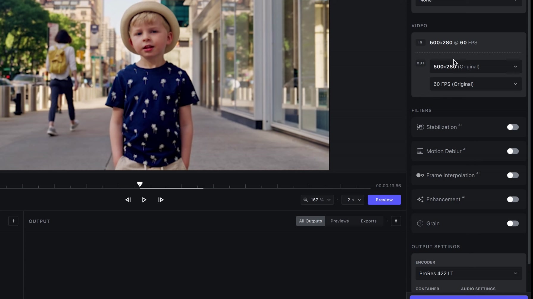 画質の荒い動画を綺麗にしてくれる動画AIツール『Topaz Video AI』 6번째 장면