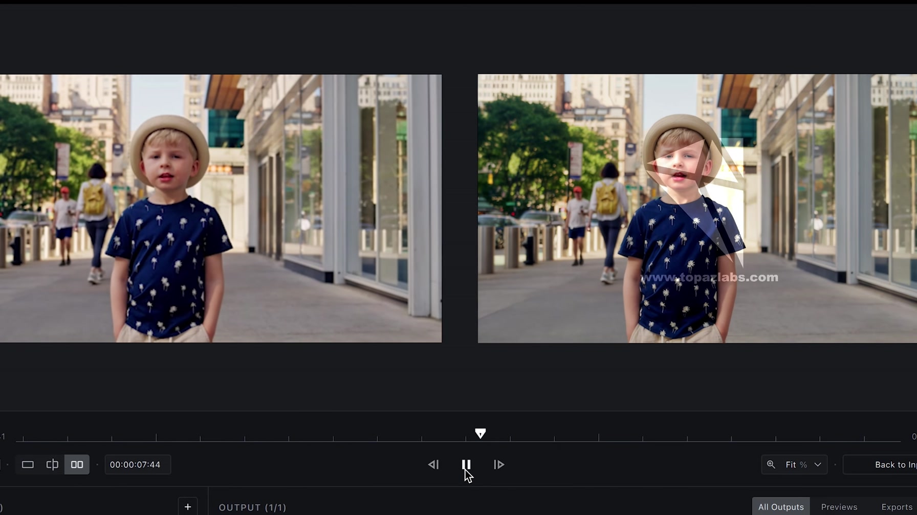 画質の荒い動画を綺麗にしてくれる動画AIツール『Topaz Video AI』 8번째 장면