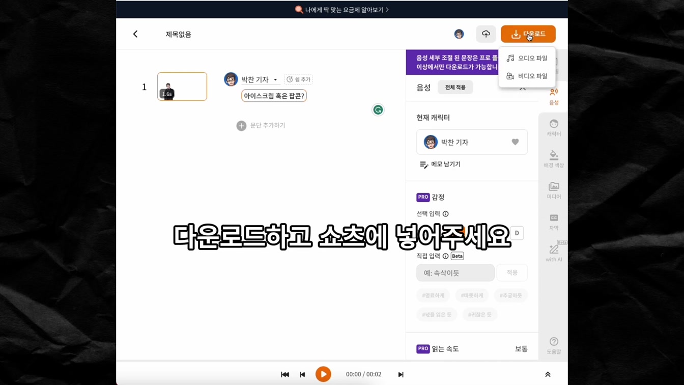 10분 안에 1000개의 쇼츠 만드는 비법 13번째 장면