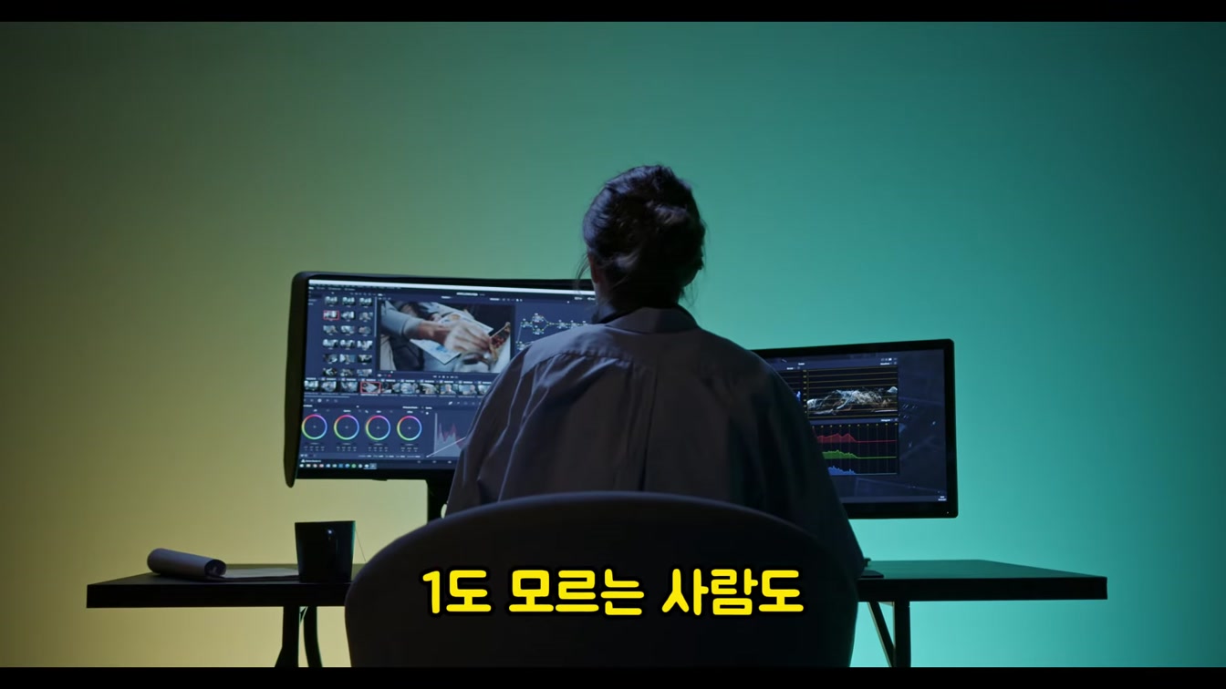한 문장으로 쇼츠를 5분 만에 만들기 (무료로 시작 가능) 2번째 장면