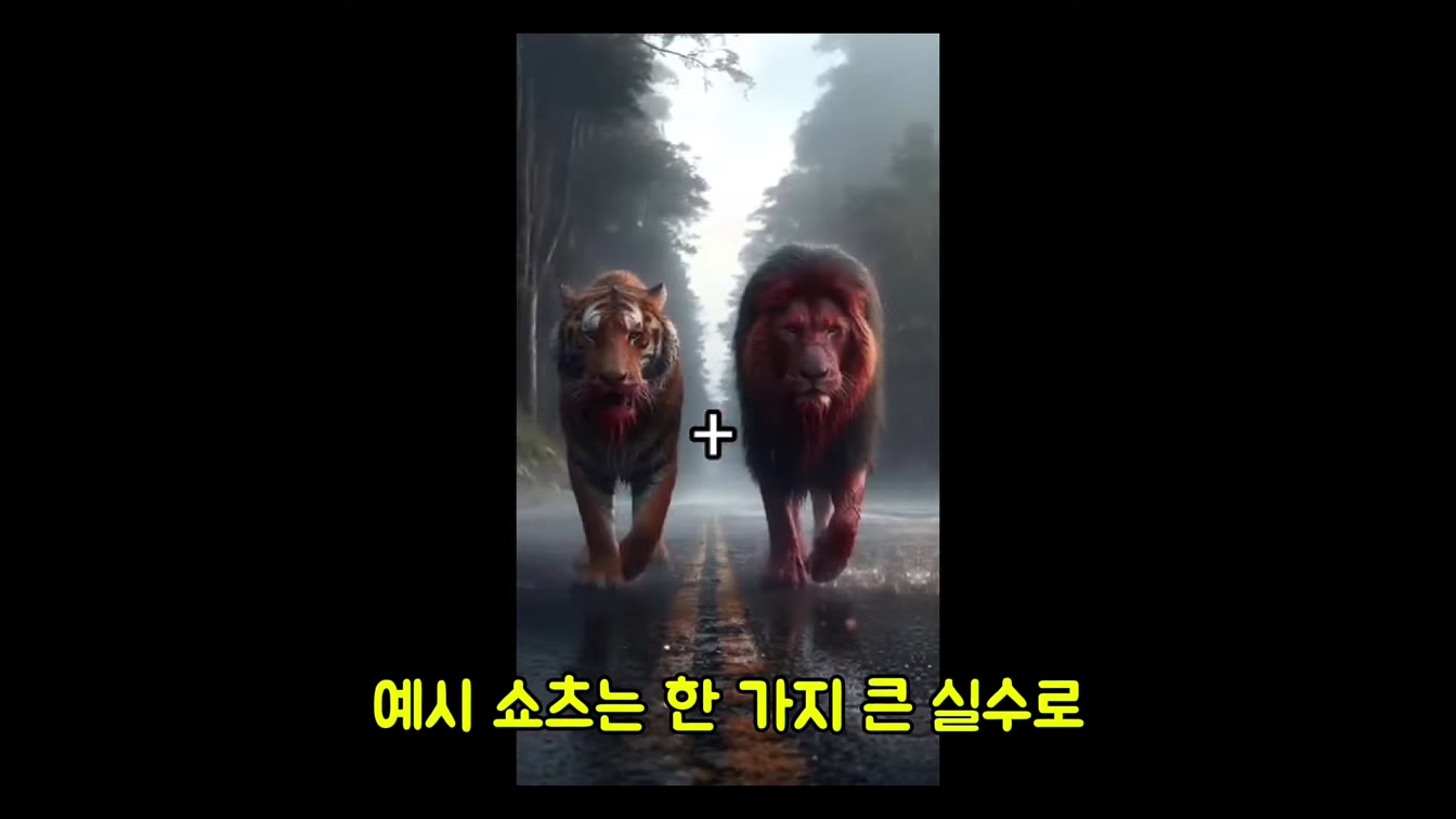 AI 동물 쇼츠로 4개월 만에 980만 조회수 달성한 해외 채널의 비결 14번째 장면