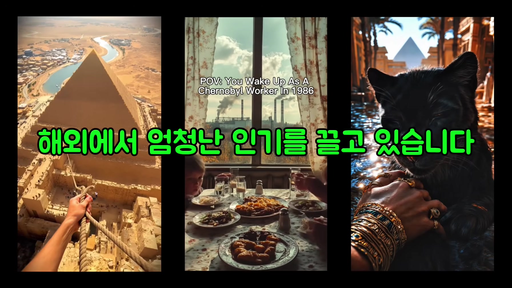 1인칭 시점 AI 영상으로 단 한 달만에 3,740만 회 조회수를 달성한 방법 (국내 최초 공개) 1번째 장면