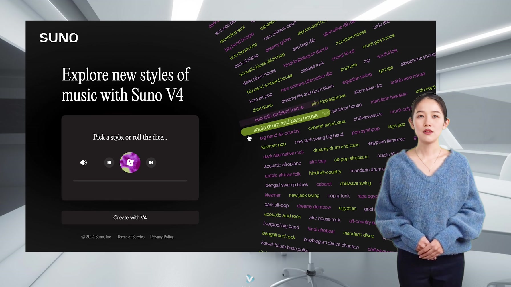 【音楽生成ai】aiでプロ並の曲を作れる『Suno v4』の使い方をご紹介。良い曲を作成するコツは？ 1번째 장면