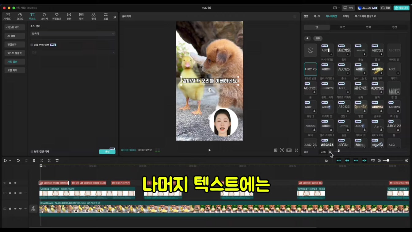 복붙으로 해외에서 돈을 쓸어담고 있는 채널을 따라 만들어봤습니다 (너무 쉬움) 10번째 장면