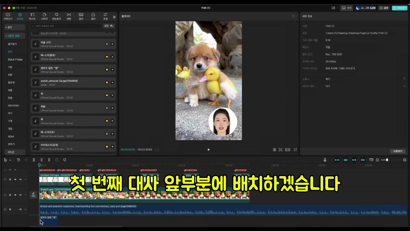 복붙으로 해외에서 돈을 쓸어담고 있는 채널을 따라 만들어봤습니다 (너무 쉬움) 12번째 장면