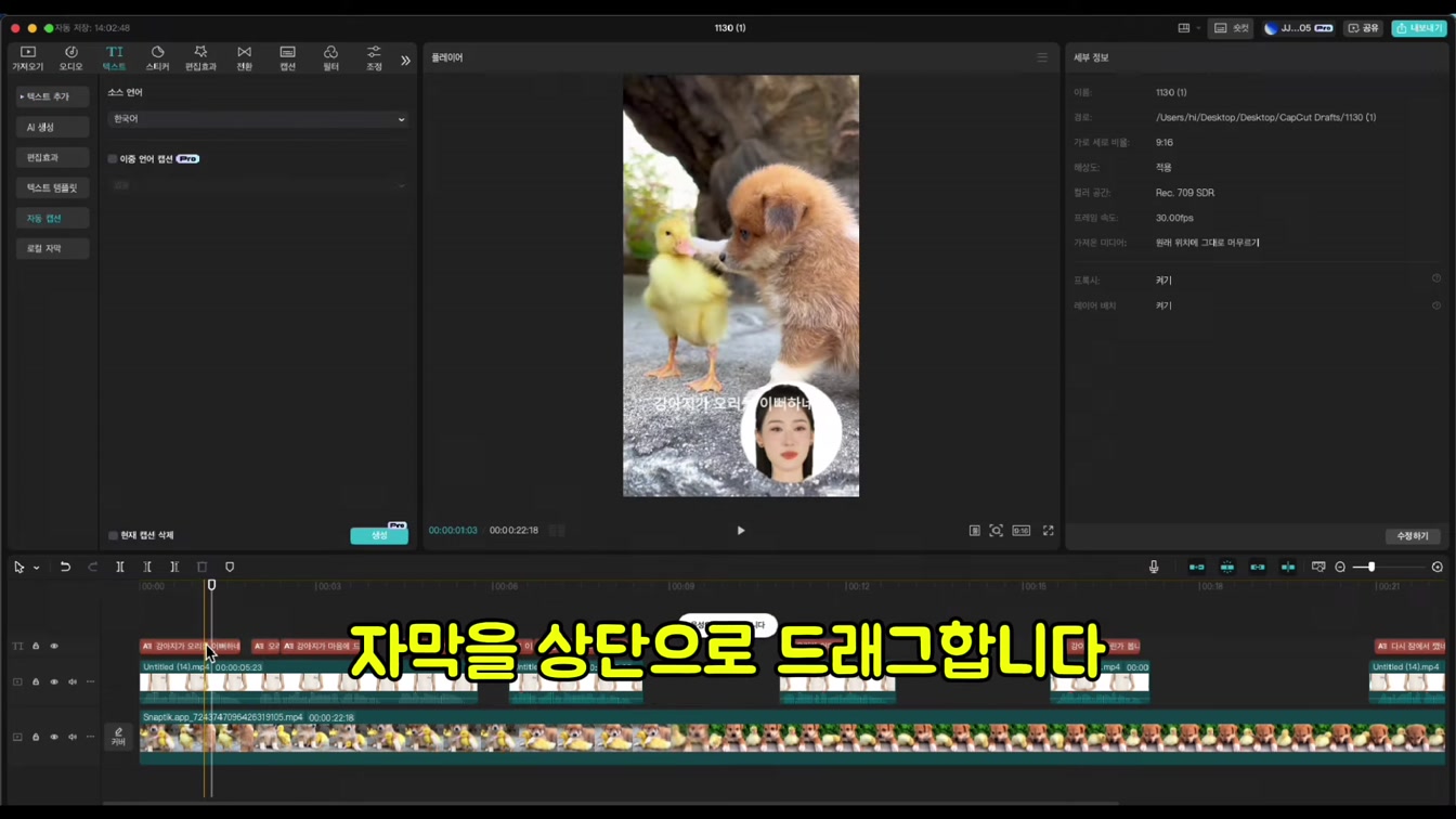 복붙으로 해외에서 돈을 쓸어담고 있는 채널을 따라 만들어봤습니다 (너무 쉬움) 9번째 장면