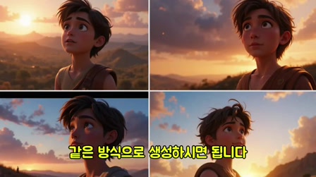 AI로 5분 만에 디즈니급 애니메이션 만들기 (꿀팁 대방출) 8번째 장면