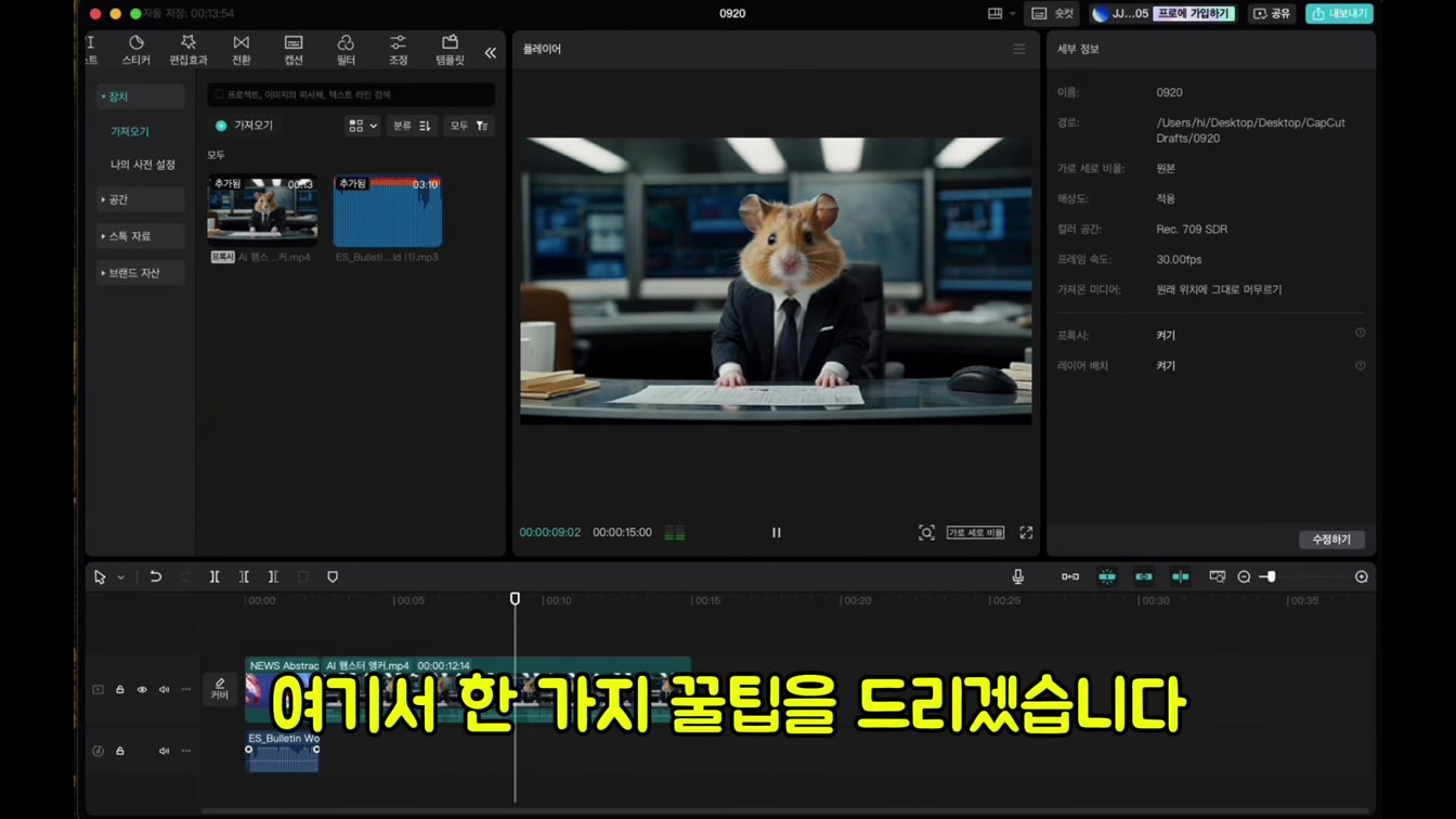 해외에서 월 7억 버는 AI 뉴스 채널 따라 만들기 11번째 장면