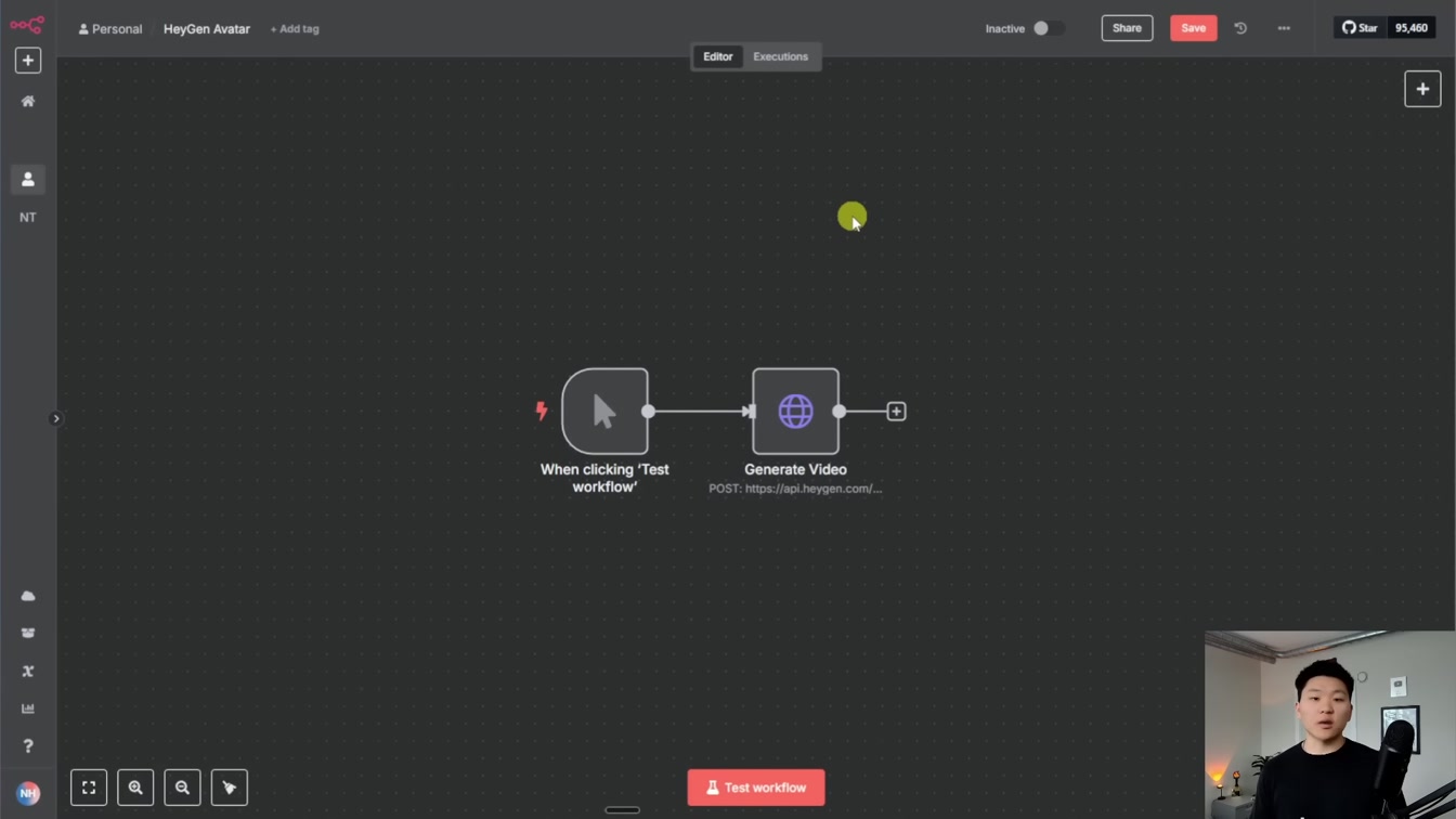 Create Your No Code AI Clone (HeyGen + n8n Full Guide) 10번째 장면