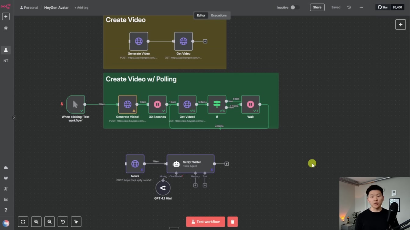 Create Your No Code AI Clone (HeyGen + n8n Full Guide) 20번째 장면