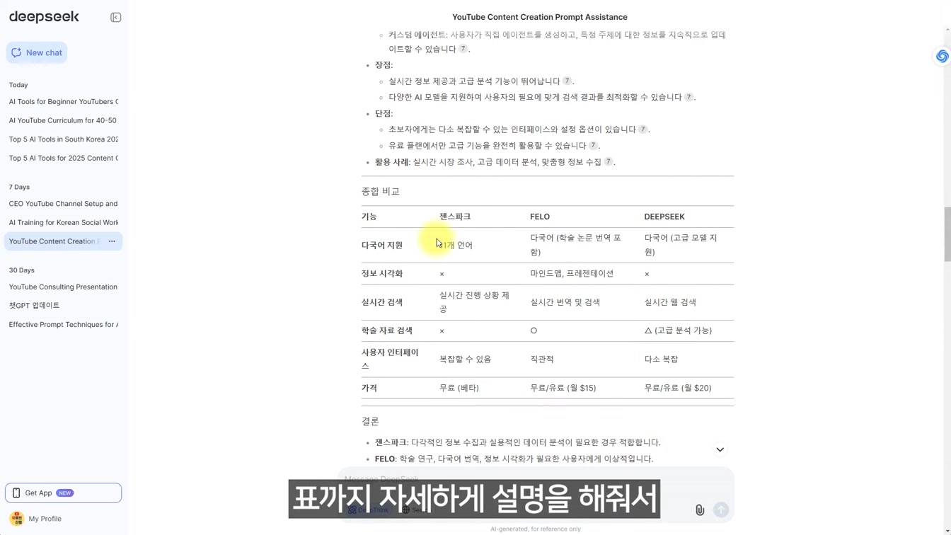 지금 안쓰면 후회합니다! 2025 가장 핫한 무료 AI 툴 TOP3 17번째 장면