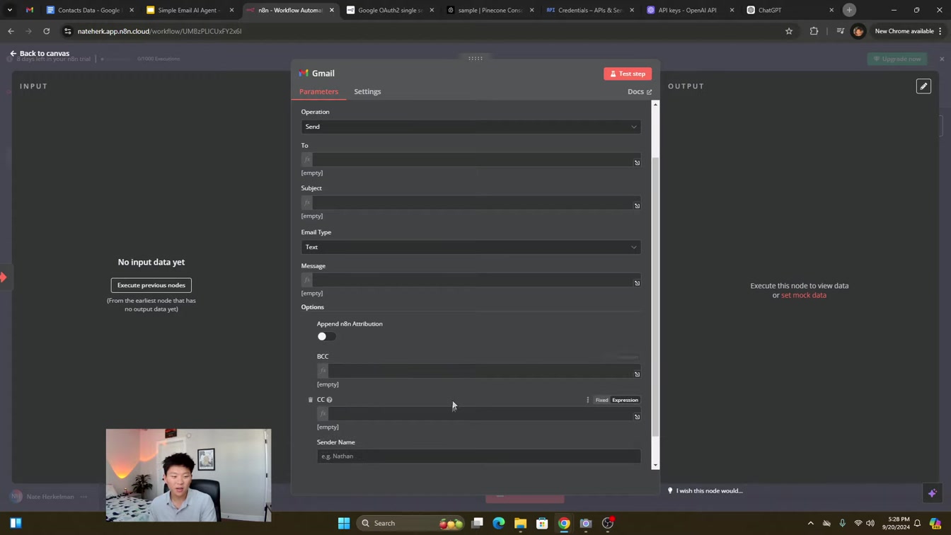 How to Create an AI Email Agent with n8n (No Code, Step-by-Step Tutorial) 13번째 장면