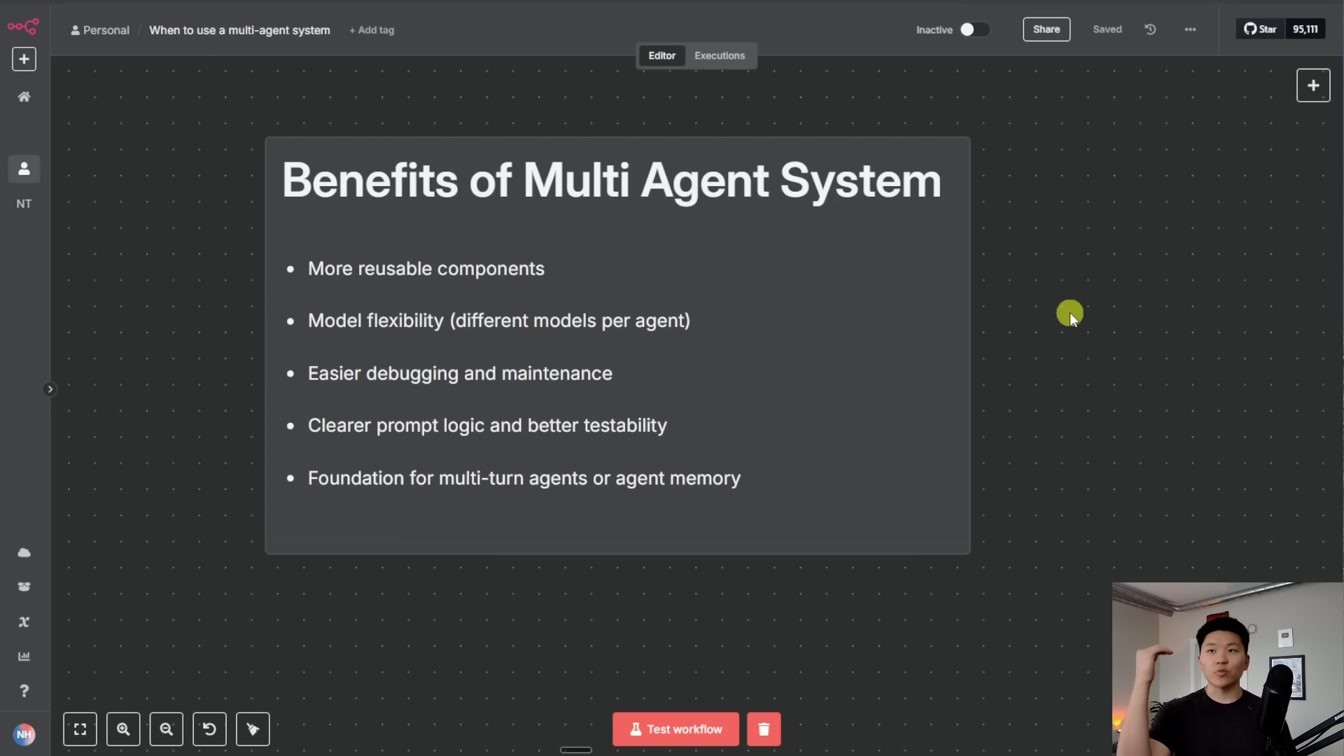 Multi-Agent Systems Have NEVER Been EASIER to Build (n8n, no code) 8번째 장면