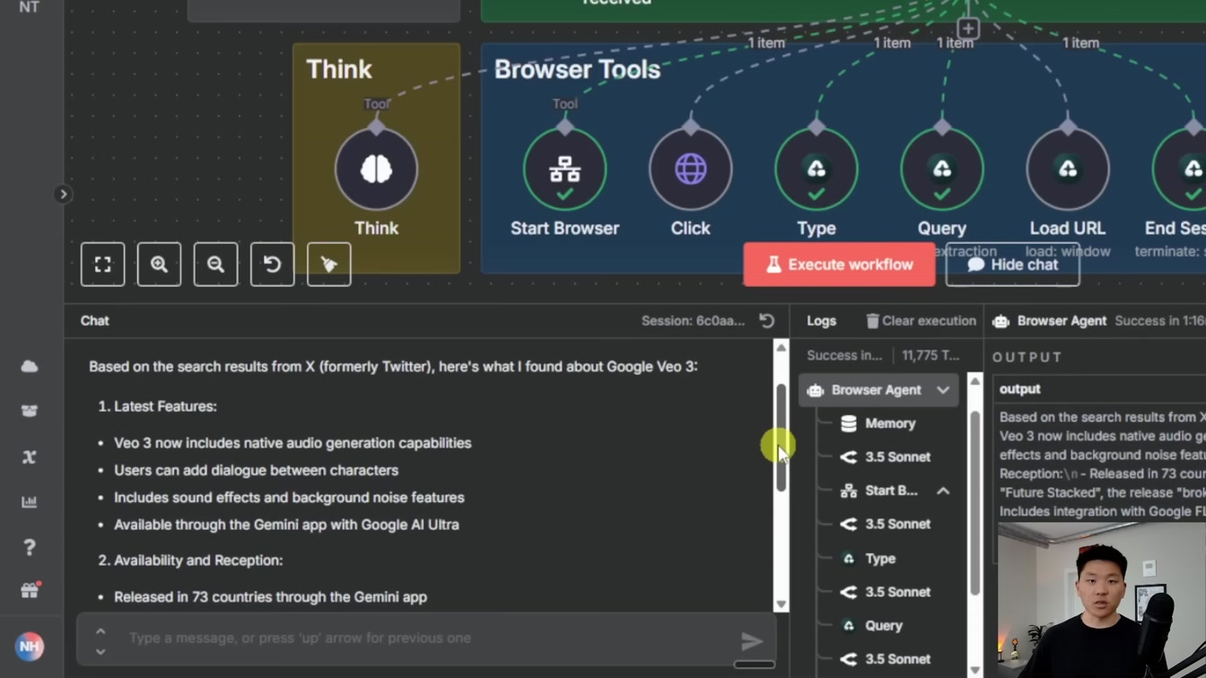 I Built the Ultimate Browser Agent with No Code (n8n + Airtop) 3번째 장면