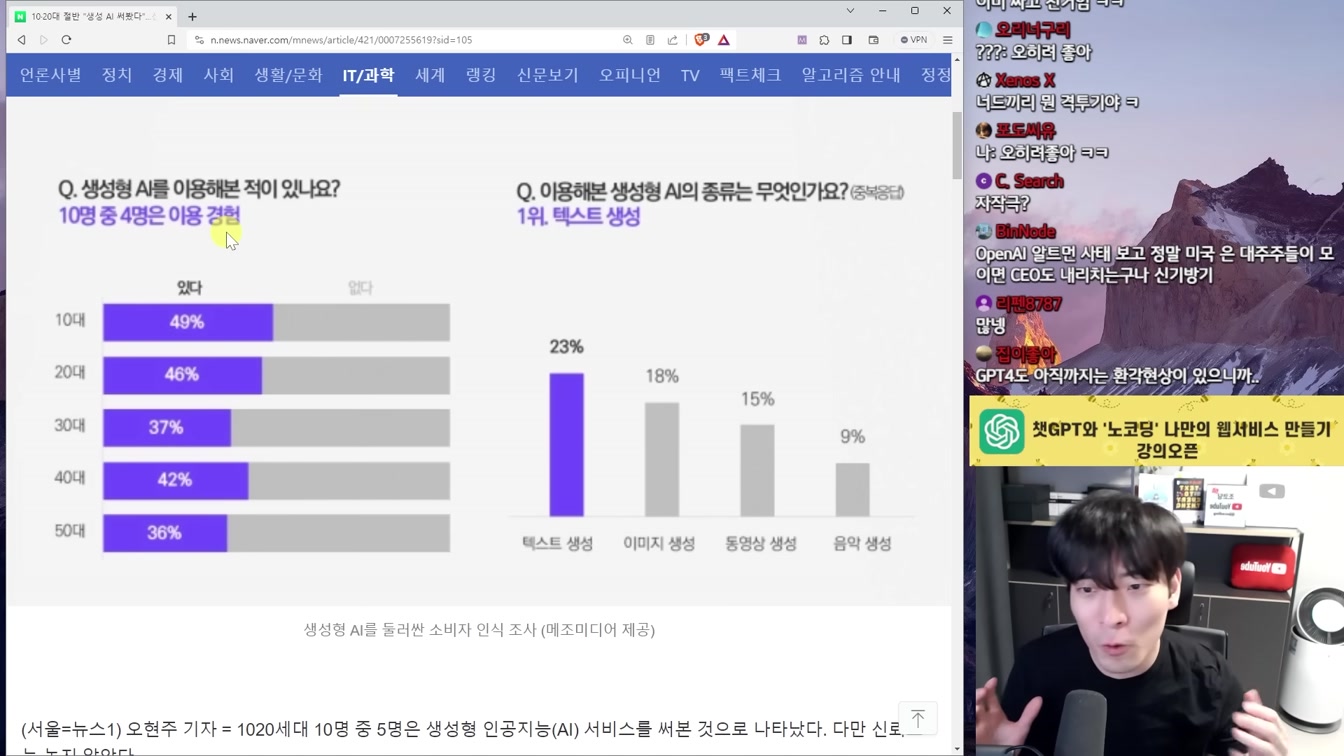 AI 뉴스 - 테슬라 로봇 인간 공격 논란, GPT-4 무료, 구글 AI로 3만명 해고 현실화 등 11번째 장면