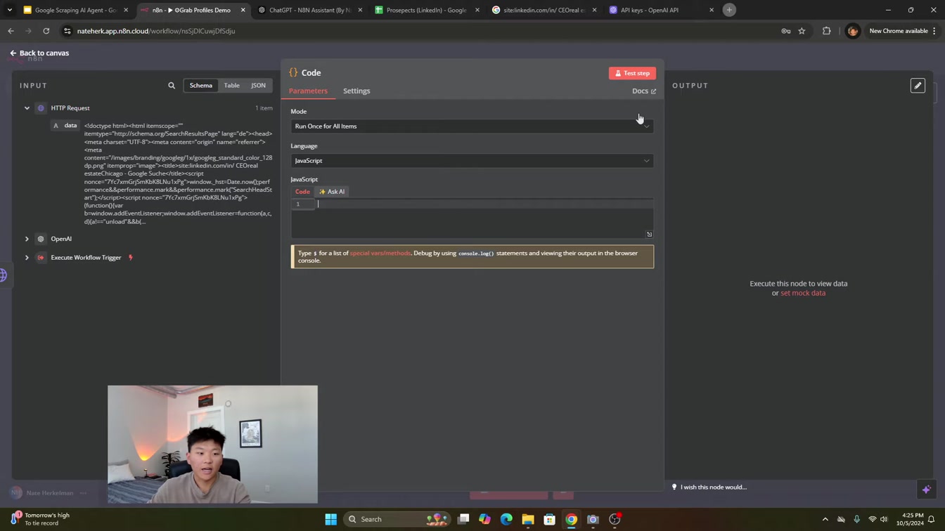 How to Build a Google Scraping AI Agent with n8n (Step By Step Tutorial) 13번째 장면