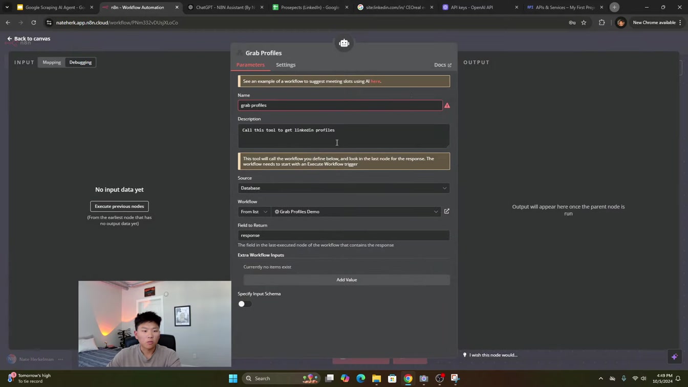 How to Build a Google Scraping AI Agent with n8n (Step By Step Tutorial) 21번째 장면