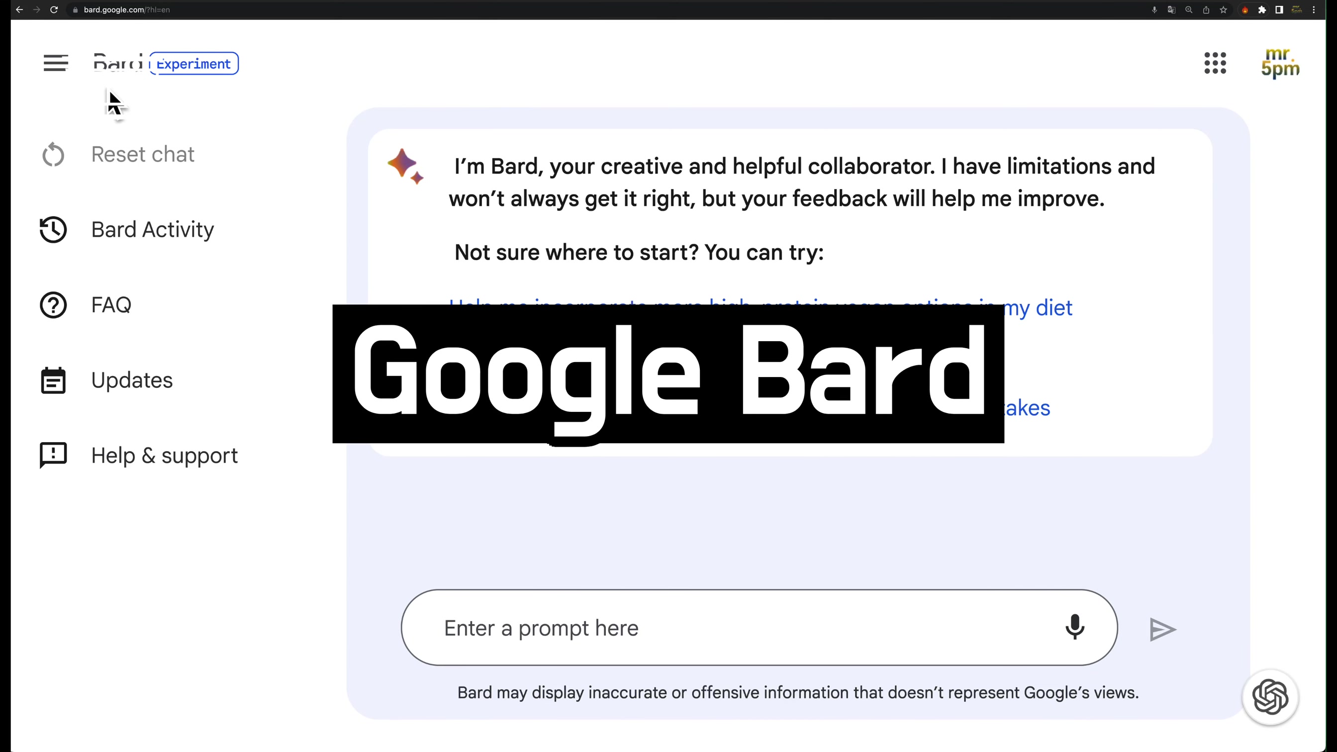 써보니 AI 생성 코딩 잘하네요! Bard AI ! 비싼 GPT-4에서 무료 바드로 옮겨? Coding Bard AI vs OpenAI ChatGPT ! 오후다섯씨 1번째 장면