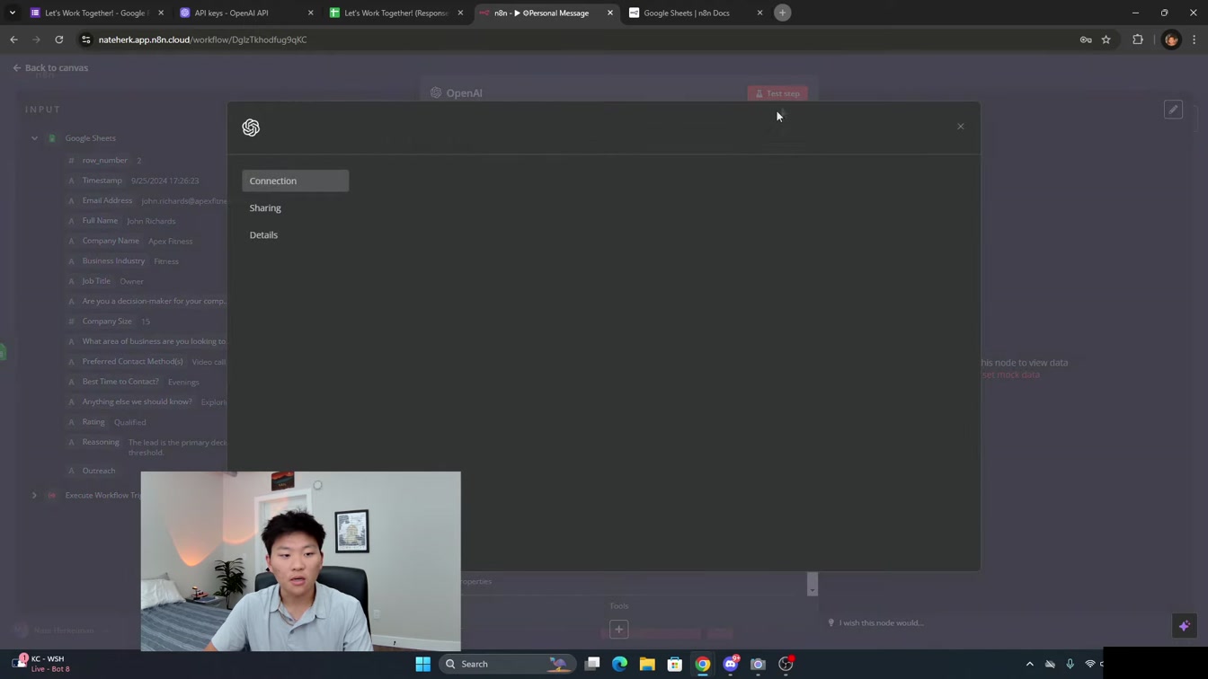 *LIVE BUILD* Personalized Outreach AI Agent in n8n (No Code) 13번째 장면