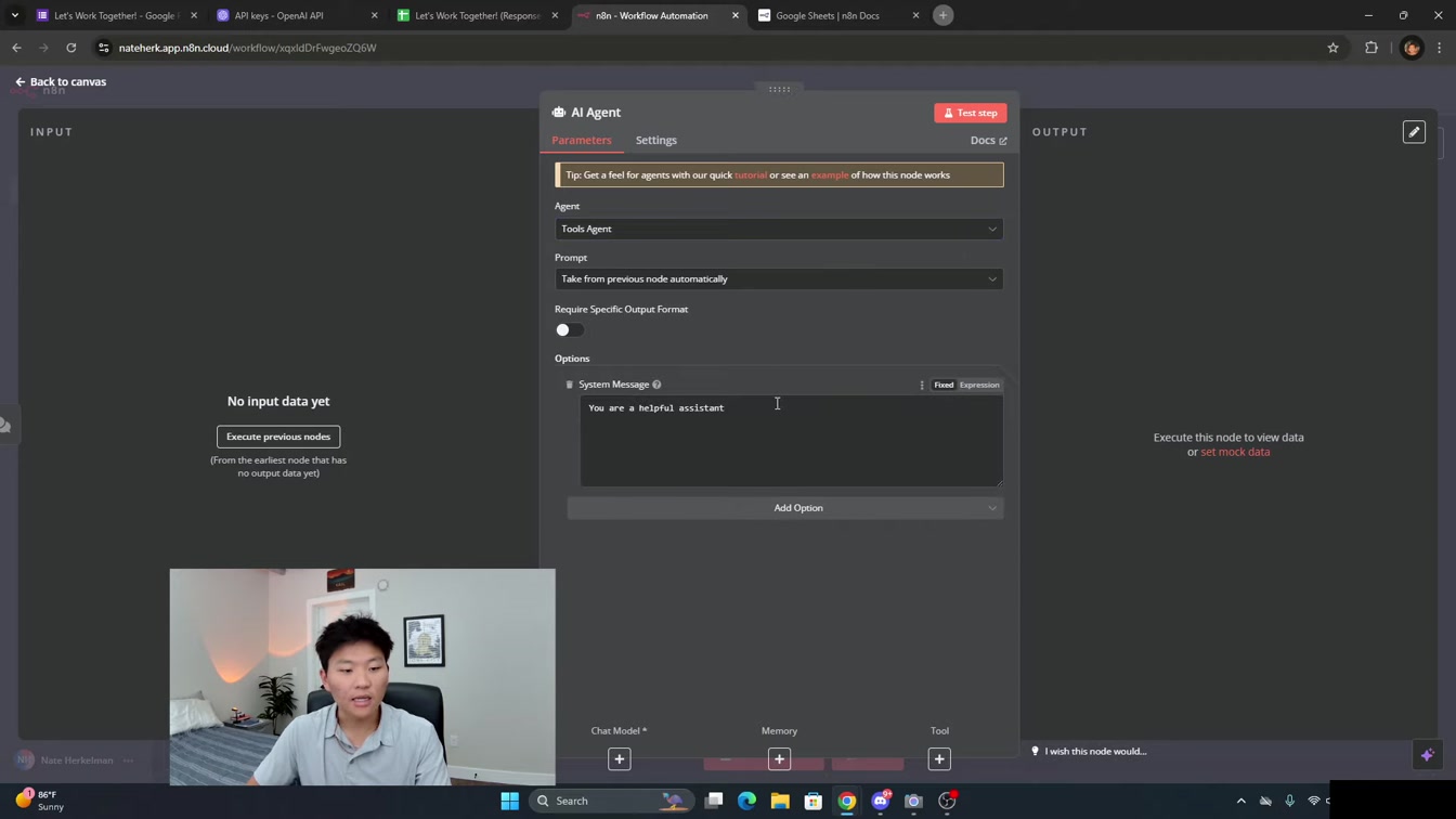 *LIVE BUILD* Personalized Outreach AI Agent in n8n (No Code) 18번째 장면