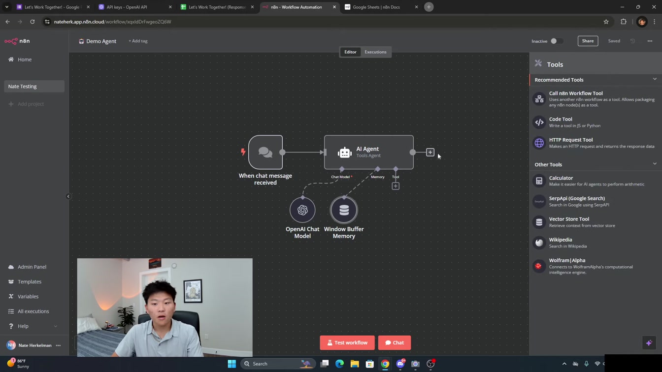*LIVE BUILD* Personalized Outreach AI Agent in n8n (No Code) 19번째 장면