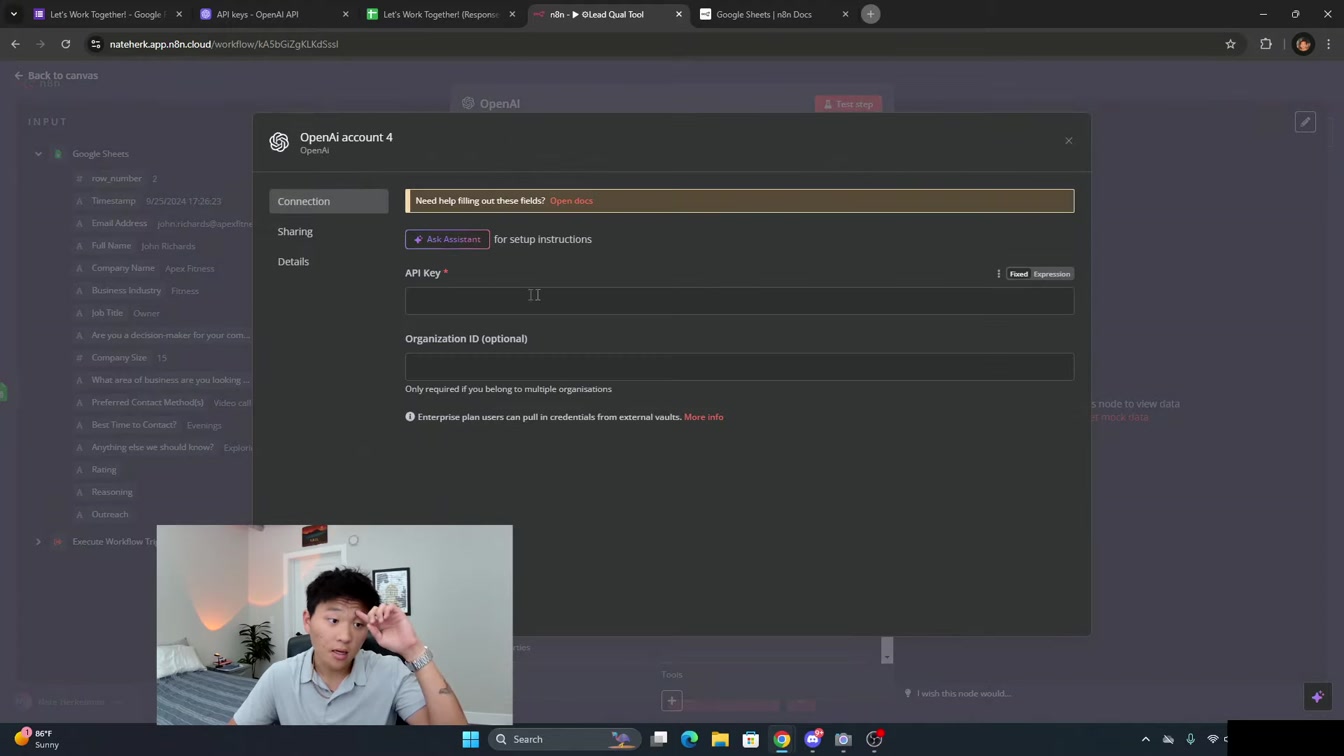 *LIVE BUILD* Personalized Outreach AI Agent in n8n (No Code) 4번째 장면