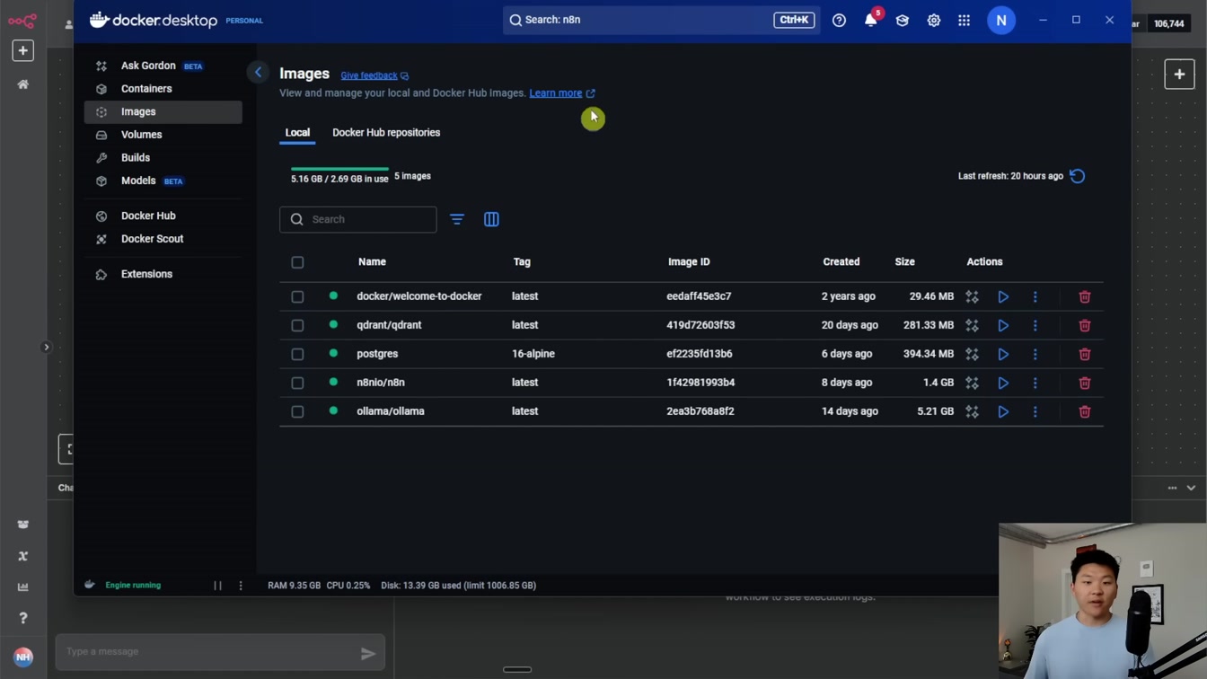 Locally Host n8n AI Agents for FREE (step by step) 10번째 장면