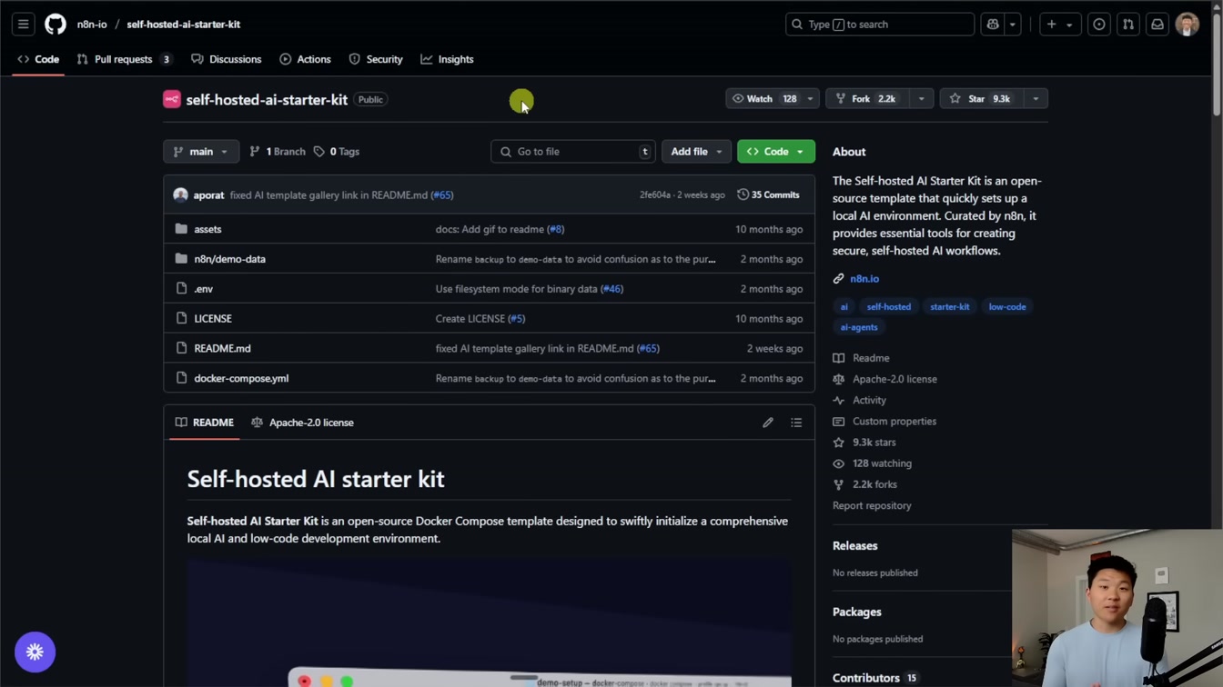 Locally Host n8n AI Agents for FREE (step by step) 2번째 장면
