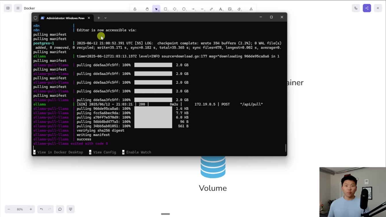 Locally Host n8n AI Agents for FREE (step by step) 8번째 장면